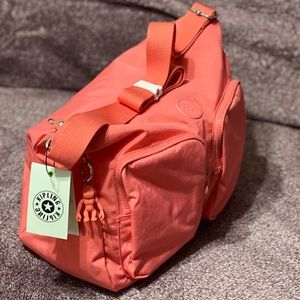 Women’s Kipling crossbody bag color fresh coral